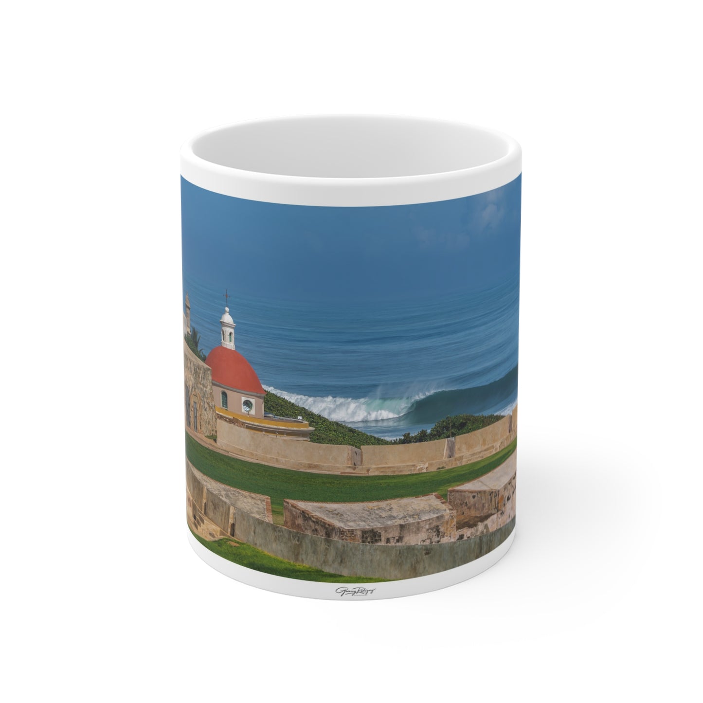 EL VIEJO SAN JUAN PUERTO RICO/ EL MORRO WAVES MUG