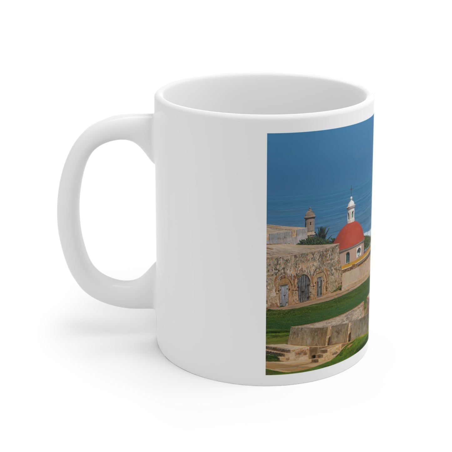 EL VIEJO SAN JUAN PUERTO RICO/ EL MORRO WAVES MUG