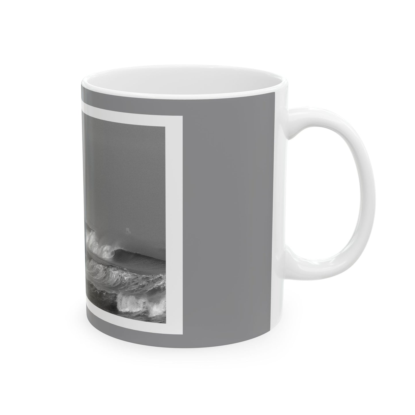 LIGHTHOUSE & WAVES (ARECIBO P.R.) CERAMIC MUG