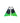 ALLY SWIM FINS BLACK/GREEN