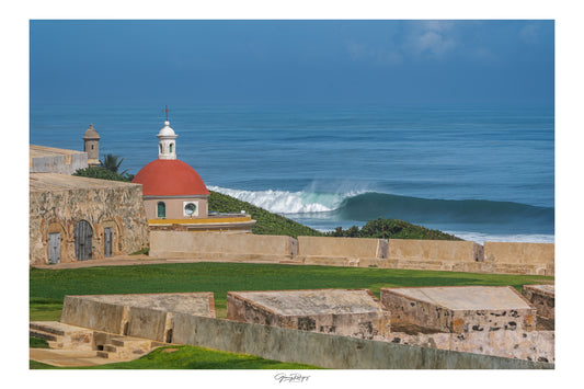 EL VIEJO SAN JUAN PUERTO RICO/ EL MORRO WAVES MUG